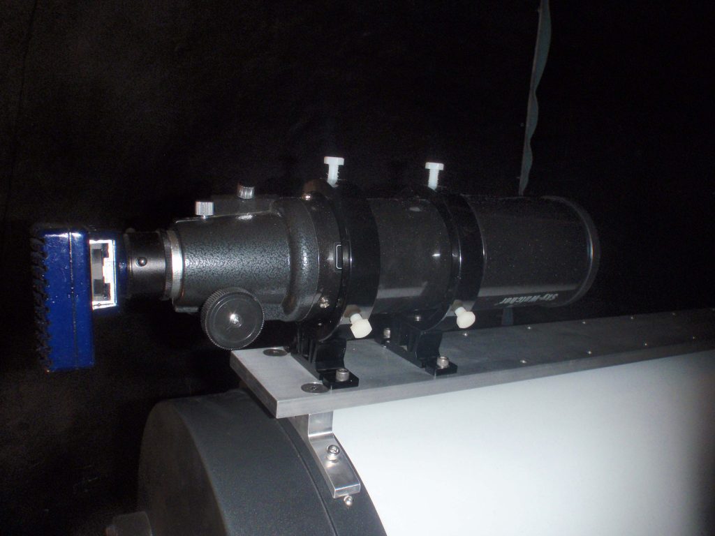 Our new guide scope with mounting rings.